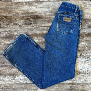 Wrangler Men's Classic Straight Blue Jeans